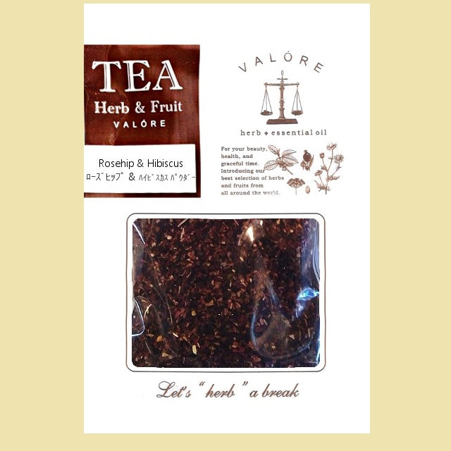 VALORE ブレンドティー 【ローズヒップ&ハイビスカス】 パウダーML