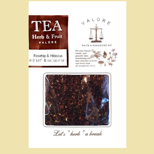VALORE ブレンドティー 【ローズヒップ&ハイビスカス】 パウダーML